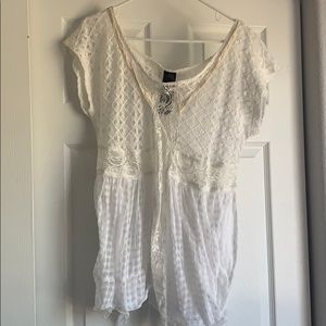 Free people romance Lacey top